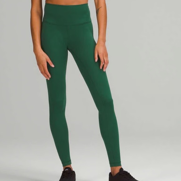 lululemon athletica Pants - Lululemon Wunder Train Everglade Green 25”